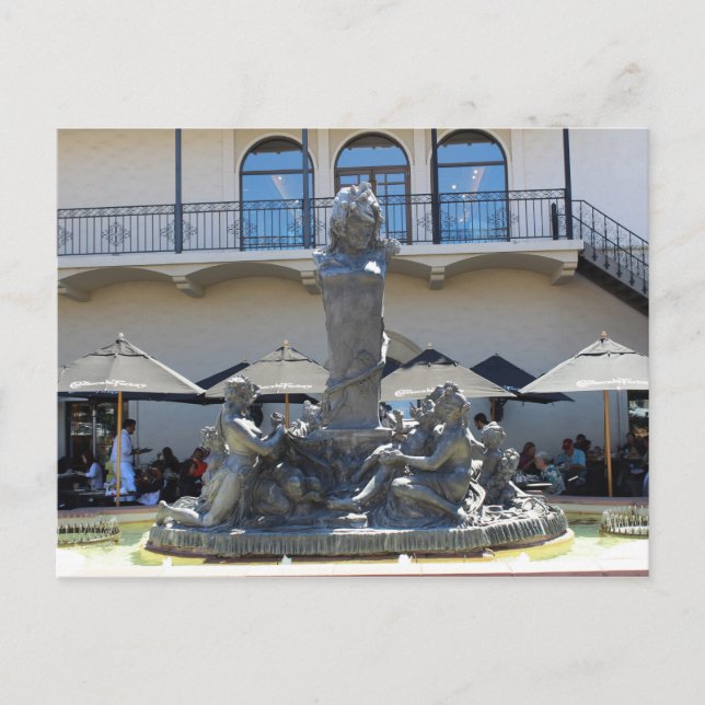 Fountain of Bacchus Postcard (Front)