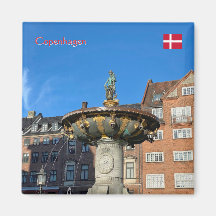 Fountain of Charity in Copenhagen, Denmark travel