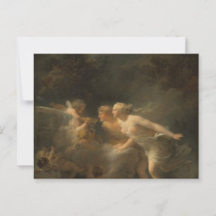 Fountain Of Love, Famous painting Postcard