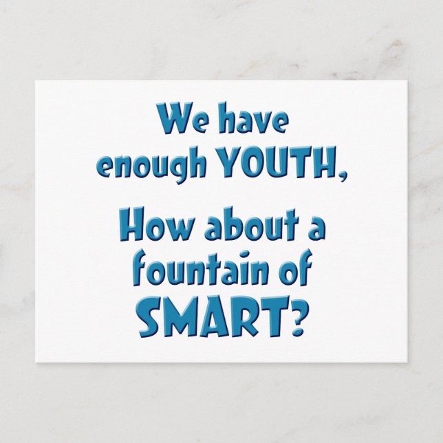 Fountain of SMART Postcard (Front)