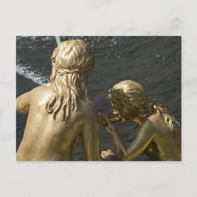 Fountain Statue Postcard (Front)