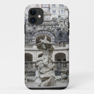 Fountain with Neptune statue in Prague Case-Mate iPhone Case