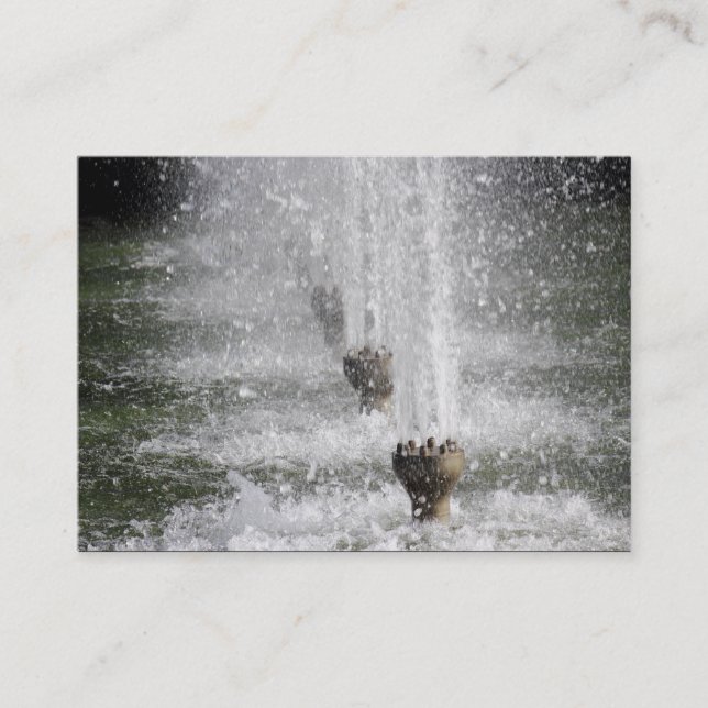 Fountains Business Card (Front)