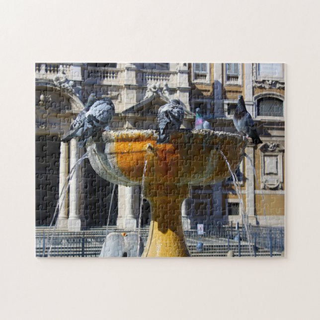 Fountains of Rome. Jigsaw Puzzle (Horizontal)