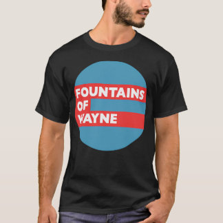 Fountains Of Wayne Red  White T-Shirt