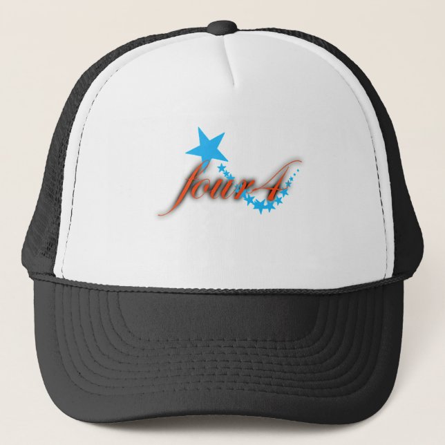 FOUR4 STARGIRL TRUCKER HAT (Front)
