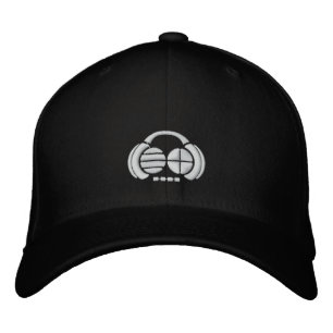 Four4ths - White logo front/side Embroidered Hat