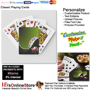 Four Ace Suit Playing Cards 