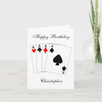 Four Aces Design Birthday