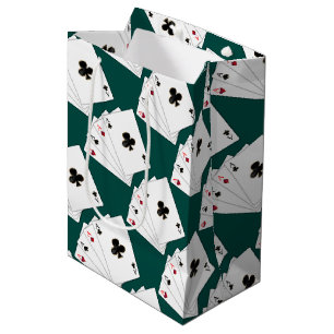 Four Aces Playing Cards Gift Bag