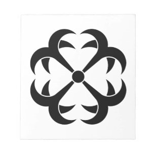 Four anchors notepad