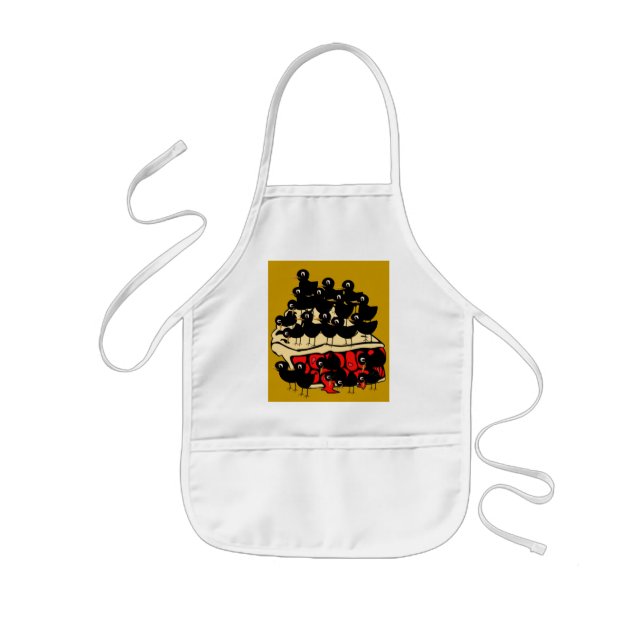 Four and Twenty BlackBirds Kids Apron (Front)