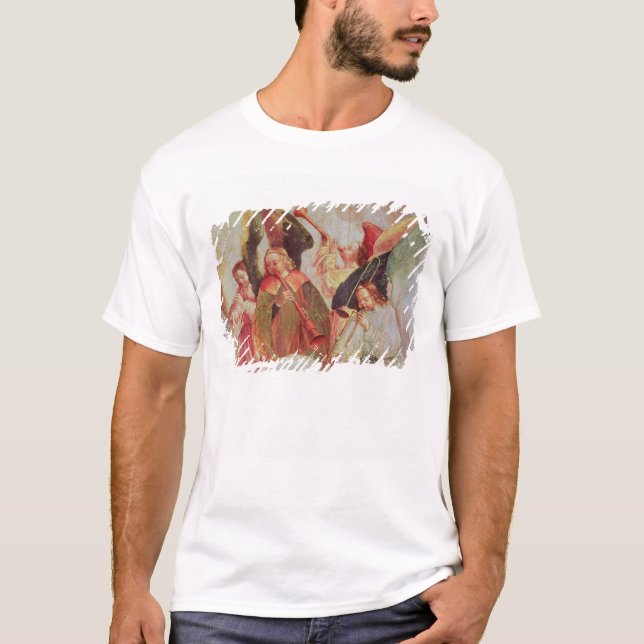 Four angels playing instruments T-Shirt (Front)