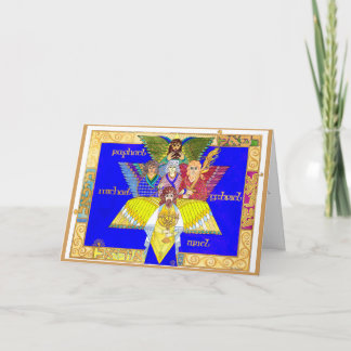 Four Archangels Card