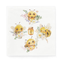 Four Bees Napkins