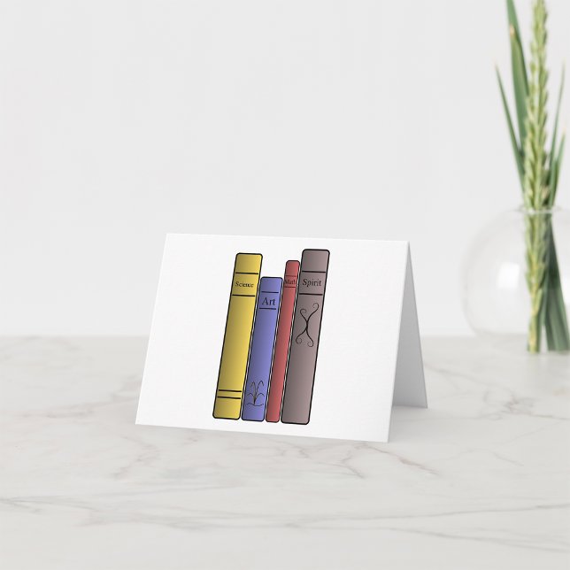 Four Books Note Cards (Creator Uploaded)