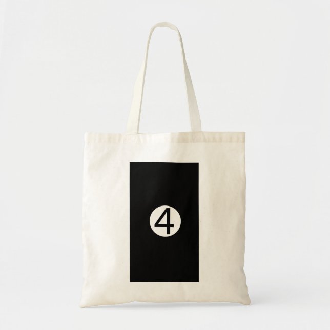 Four Budget Tote Bag (Front)