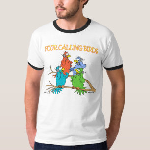 Four Calling Birds T-Shirt