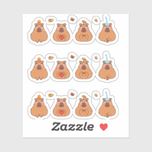 Four Capybara Sisters