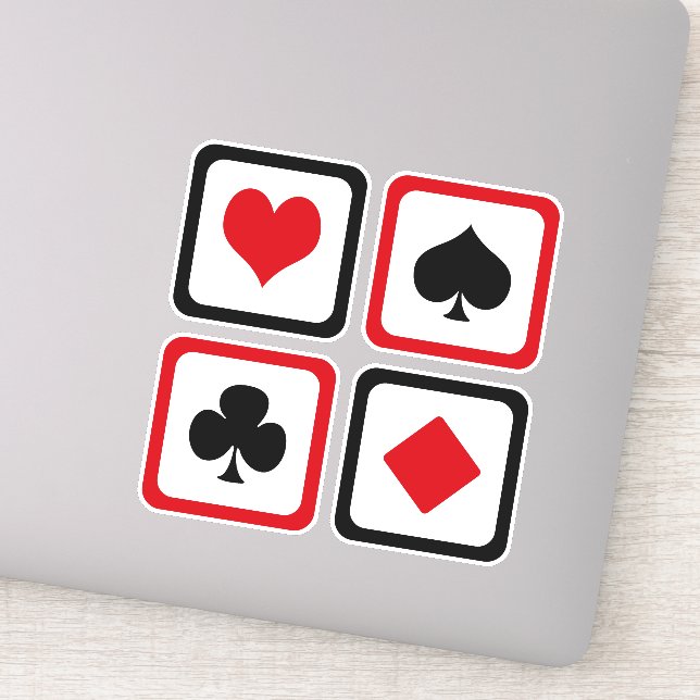 Four card suits (Detail)