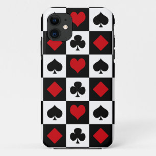 Four card suits Case-Mate iPhone case