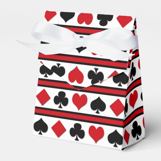 Four card suits favour box (Front Side)