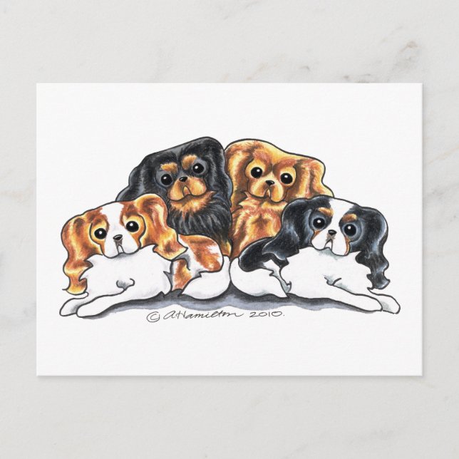 Four CKCS Postcard (Front)