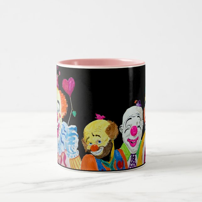 Four Clowns Mug (Center)