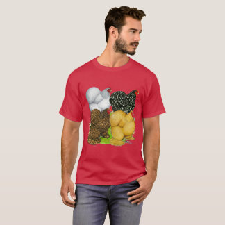 Four Cochin Hens T-Shirt