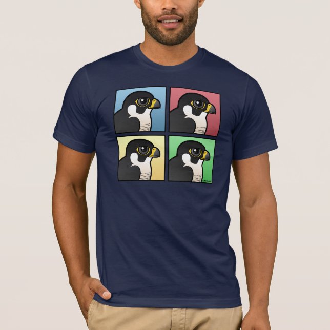 Four Colour Peregrine T-Shirt (Front)