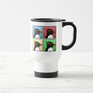 Four Colour Rockhopper Travel Mug