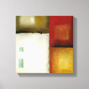 Four Colourful Rectangles by Chariklia Zarris Canvas Print
