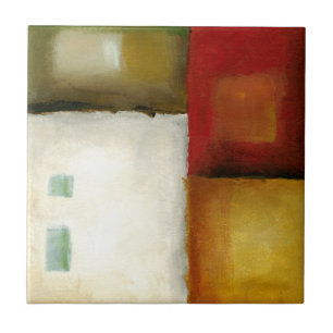 Four Colourful Rectangles by Chariklia Zarris Tile