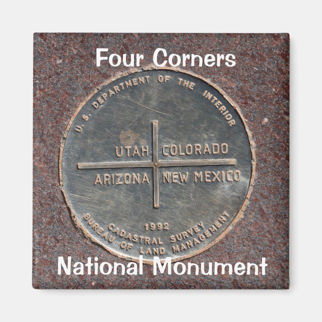 Four Corners National Monument Magnet (Front)