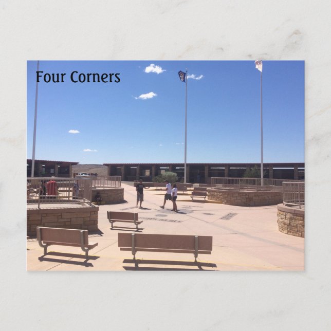 Four Corners Postcard (Front)