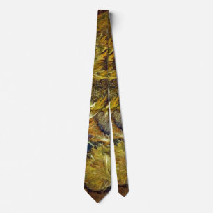 Four Cut Sunflowers Painting Vincent van Gogh Tie
