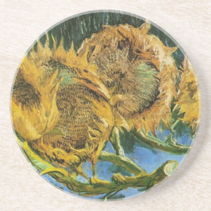 Four Cut Sunflowers, Vincent van Gogh Coaster