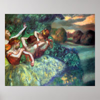 Four Dancers by Degas