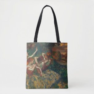 Four Dancers, Degas Art  Tote Bag