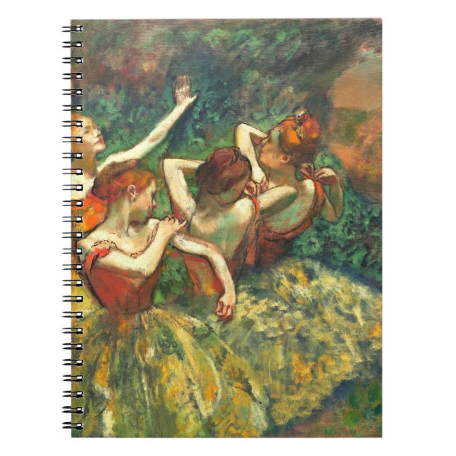 Four Dancers  Edgar Degas     Notebook (Front)
