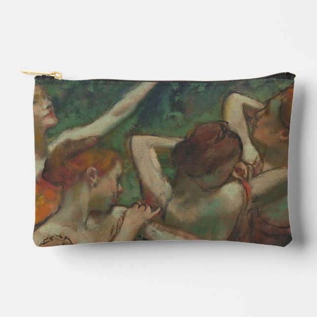 Four Dancers, Impressionist Painting, Edgar Degas Accessory Pouch (Front)