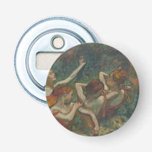 Four Dancers, Impressionist Painting, Edgar Degas Bottle Opener