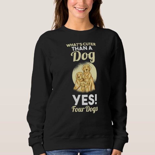 Four Dog Owner Sweatshirt (Front)