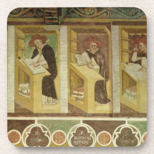 Four Dominican Monks at their Desks, from the cycl Coaster