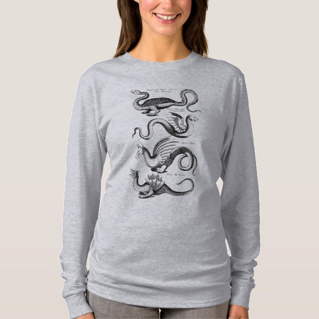 Four Dragons Mediaeval T-Shirt (Front)