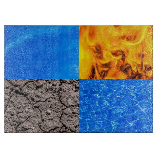 Four Elements Cutting Board (Front)