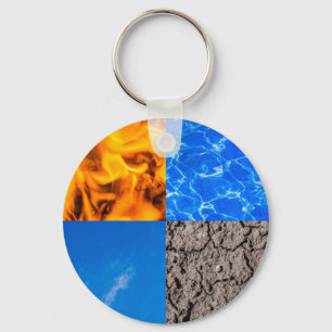 Four Elements Key Ring