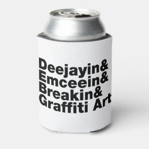 Four Elements of Hip Hop Can Cooler