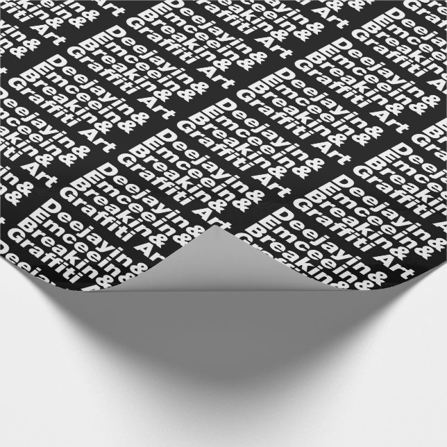 Four Elements of Hip Hop Wrapping Paper (Corner)