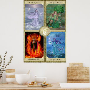 Four Elements Poster
